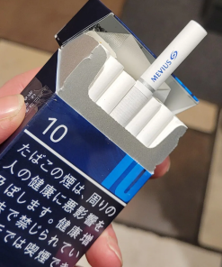 Original MEVIUS E Series 10mg Japanese Version Hard Pack Cigarettes – 1 Carton (10 Packs / 200 Cigarettes) | Free Worldwide Shipping