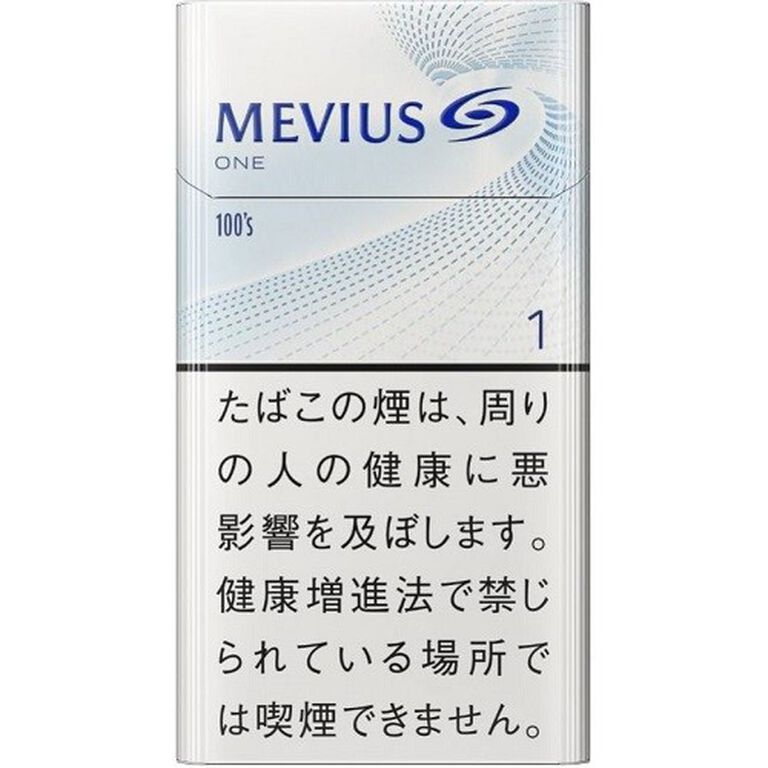 Original MEVIUS One 100's 1mg Japanese Version Hard Pack Cigarettes – 1 Carton (10 Packs / 200 Cigarettes) | Free Worldwide Shipping - Image 2