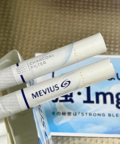 Alternative view of Original MEVIUS Strong One 100's 1mg Japanese Version Hard Pack Cigarettes – 1 Carton (10 Packs / 200 Cigarettes) | Free Worldwide Shipping