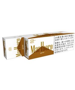 Original Marlboro Gold 6mg Japanese Version Hard Pack Cigarettes – 1 Carton (10 Packs / 200 Cigarettes) | Free Worldwide Shipping