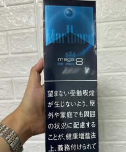 Original Marlboro Mega Ice Blast 8mg – Menthol Capsule Hard Pack Cigarettes Japan Version Menthol Cigarettes – 1 Carton (10 Packs / 200 Cigarettes) | Free Worldwide Shipping